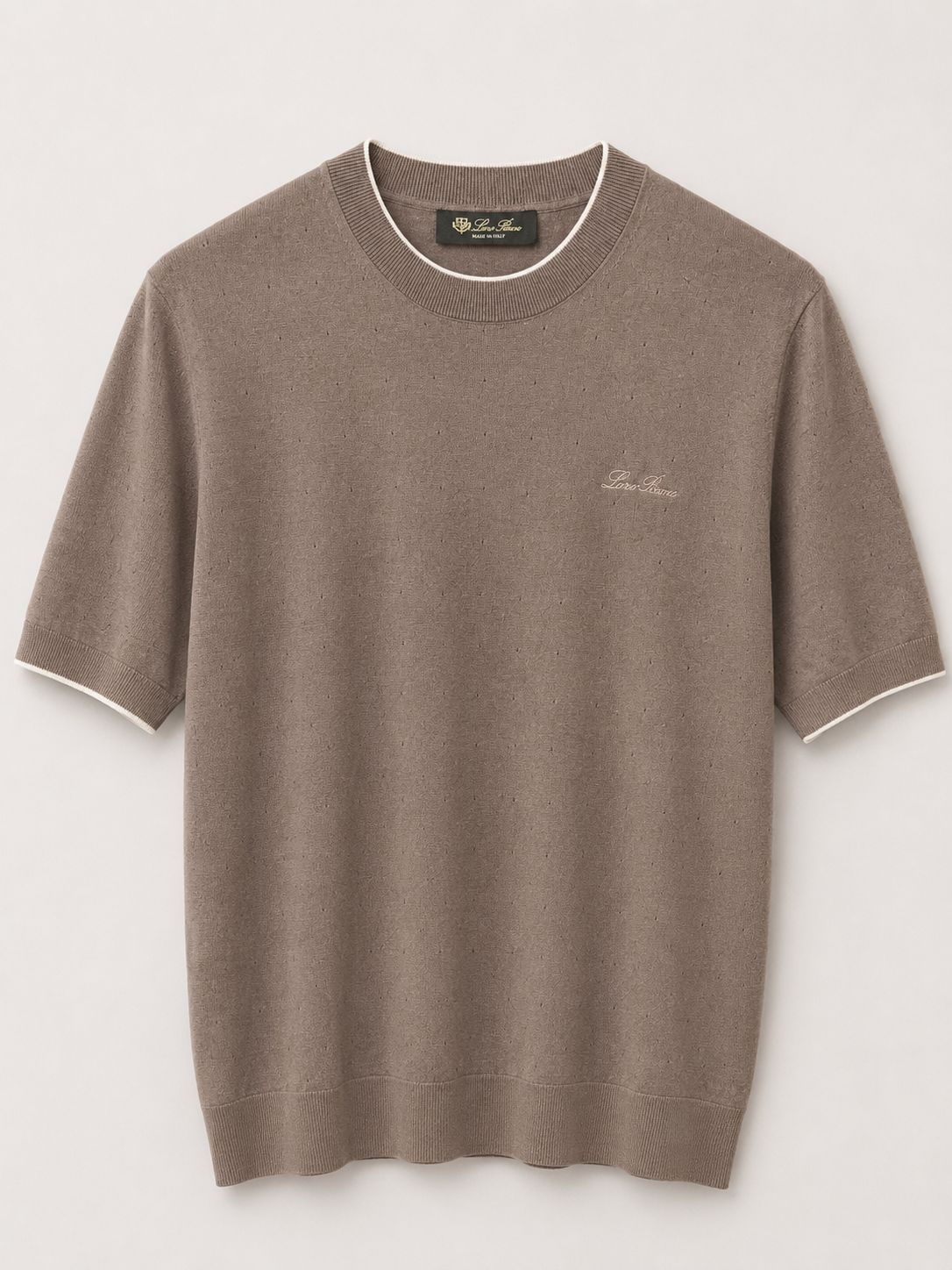 LORO PIANA Round T-shirt