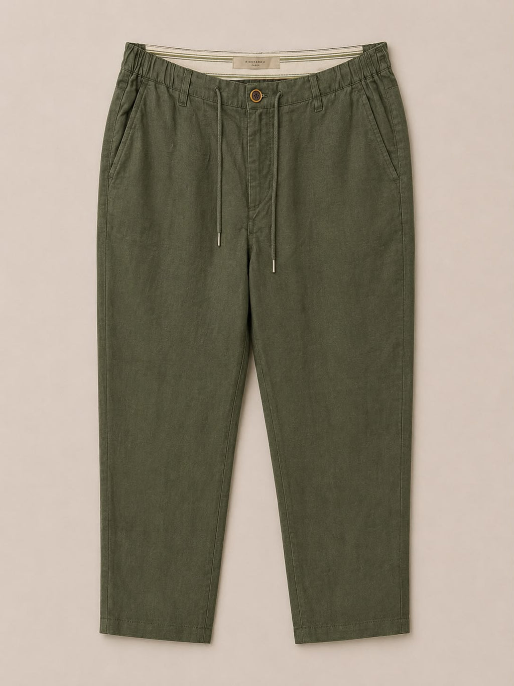 RICHE FAMOUS Linen Trousers