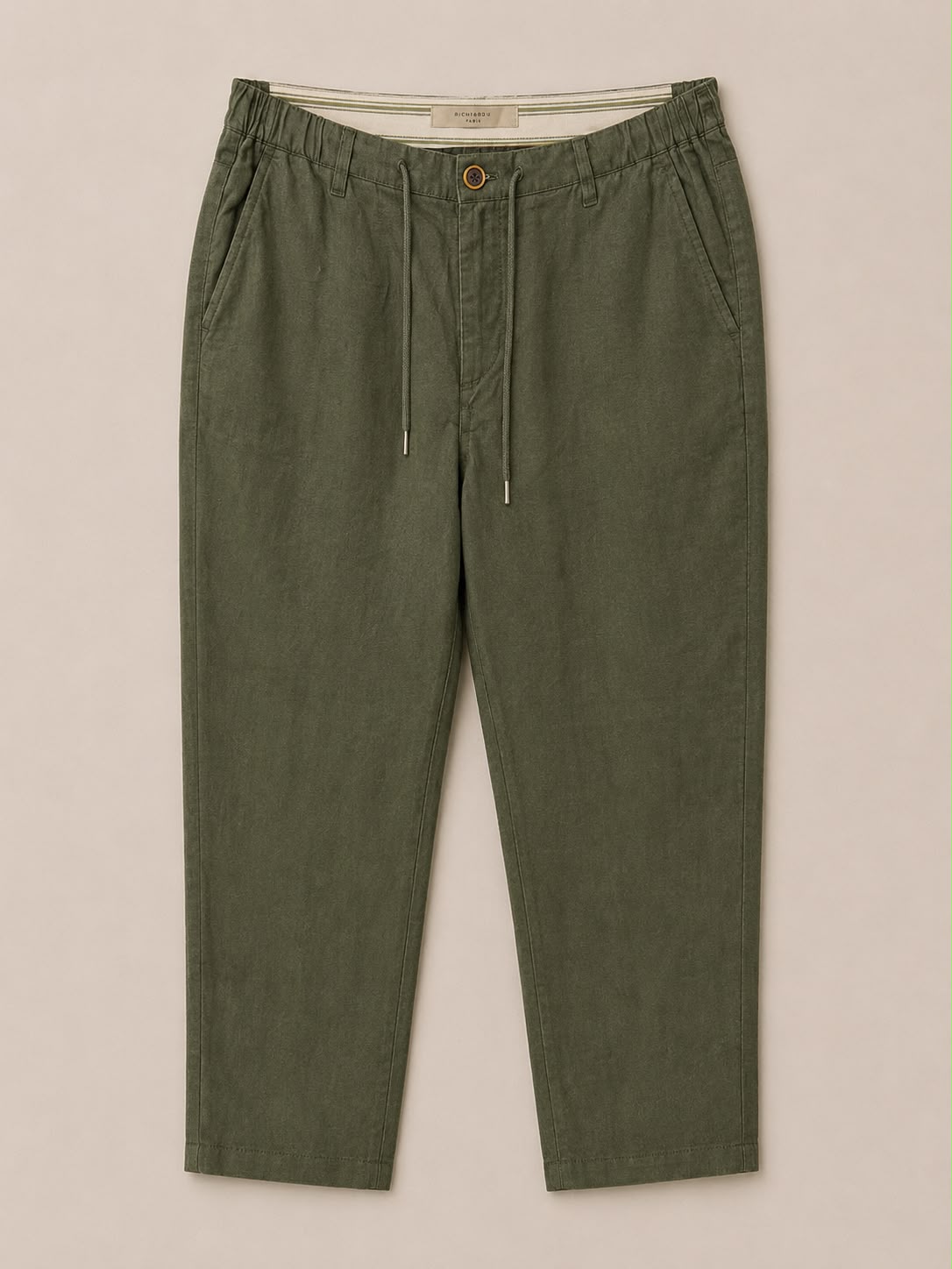 RICHE FAMOUS Linen Trousers