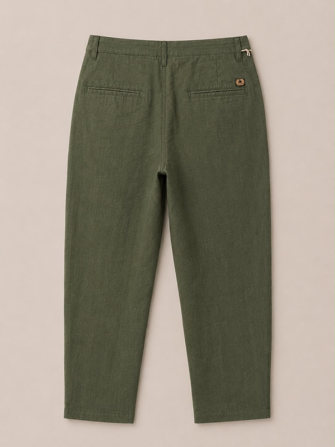 RICHE FAMOUS Linen Trousers